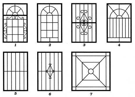 Simple Iron Window Grill, For home or apartment